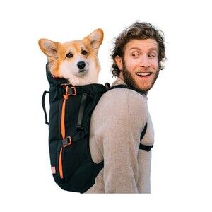 NEW Little Chonk Maxine One Size Medium Dog Carrier Hiking Backpack in Black